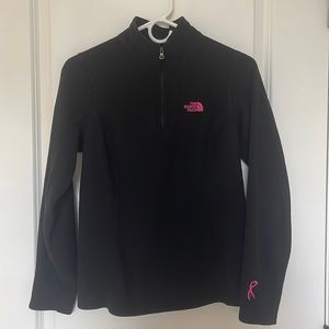 North Face 1/4 Zip Fleece Pullover Small